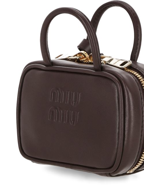 Trick in pelle MIU MIU | 5NR036AF8WF0NBL